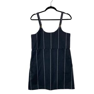 Noctex Striped overall clip Dress
